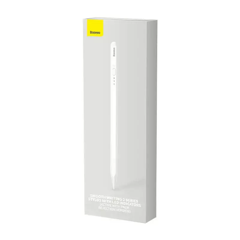 Stylus Baseus SXBC060402 Active mit LED-Anzeigen — Weiß
