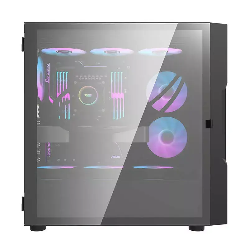 Darkflash DK431 Glass Computergehäuse, ATX, schwarz
