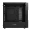 Darkflash DK431 Glass Computergehäuse, ATX, schwarz
