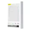 Baseus Magnetic Crystal Clear Handyhülle für iPhone 13, transparent, mit gehärtetem Glas-Bildschirmschutz