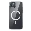 Baseus Magnetic Crystal Clear Handyhülle für iPhone 13, transparent, mit gehärtetem Glas-Bildschirmschutz