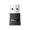 Baseus BA07 Mini Bluetooth-Adapter für PC, USB 5.3 kabelloser Bluetooth-Dongle-Empfänger - Schwarz