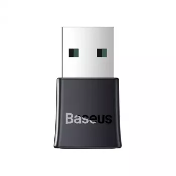 Baseus BA07 Mini Bluetooth-Adapter für PC, USB 5.3 kabelloser Bluetooth-Dongle-Empfänger - Schwarz