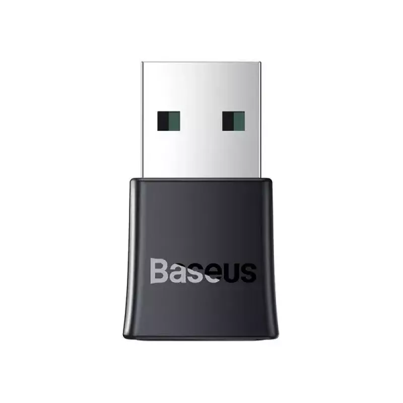 Baseus BA07 Mini Bluetooth-Adapter für PC, USB 5.3 kabelloser Bluetooth-Dongle-Empfänger - Schwarz