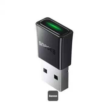 Baseus BA07 Mini Bluetooth-Adapter für PC, USB 5.3 kabelloser Bluetooth-Dongle-Empfänger - Schwarz