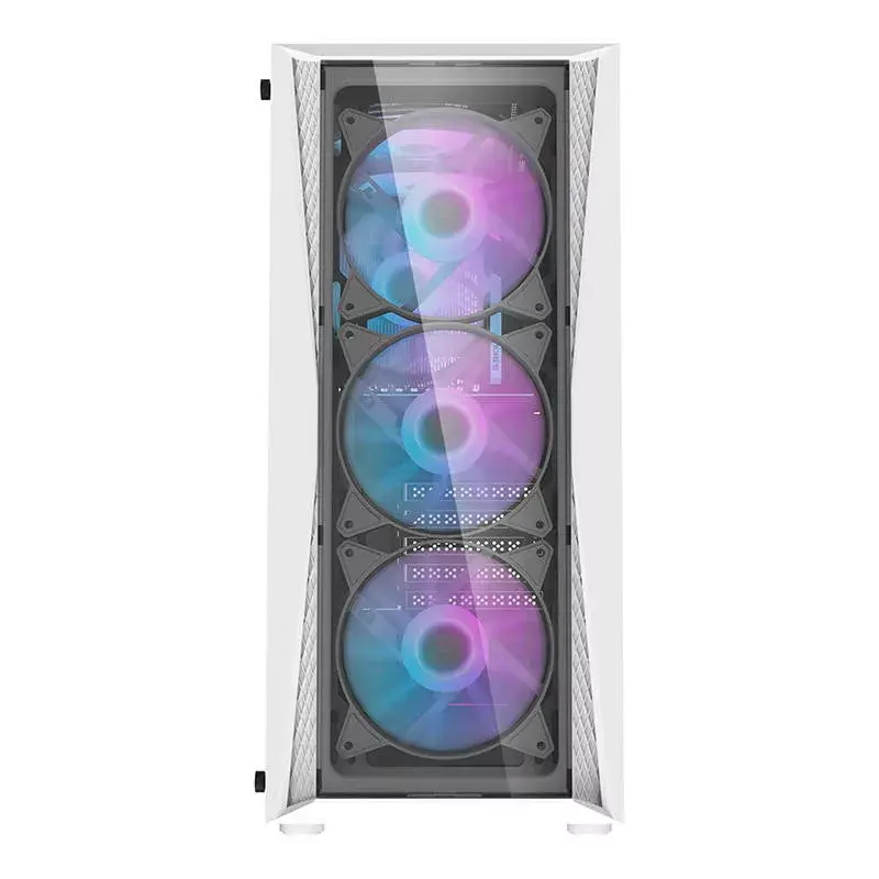 Darkflash DK352 Plus Computergehäuse ATX Schwarz und Weiß