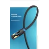 Ethernet-Patchkabel Vention Cat.8 S/FTP 1 m Schwarz RJ-45 Goldbeschichtet