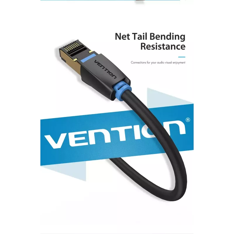 Netzwerkkabel Vention Cat.8 SFTP Patchkabel RJ-45 8m Schwarz