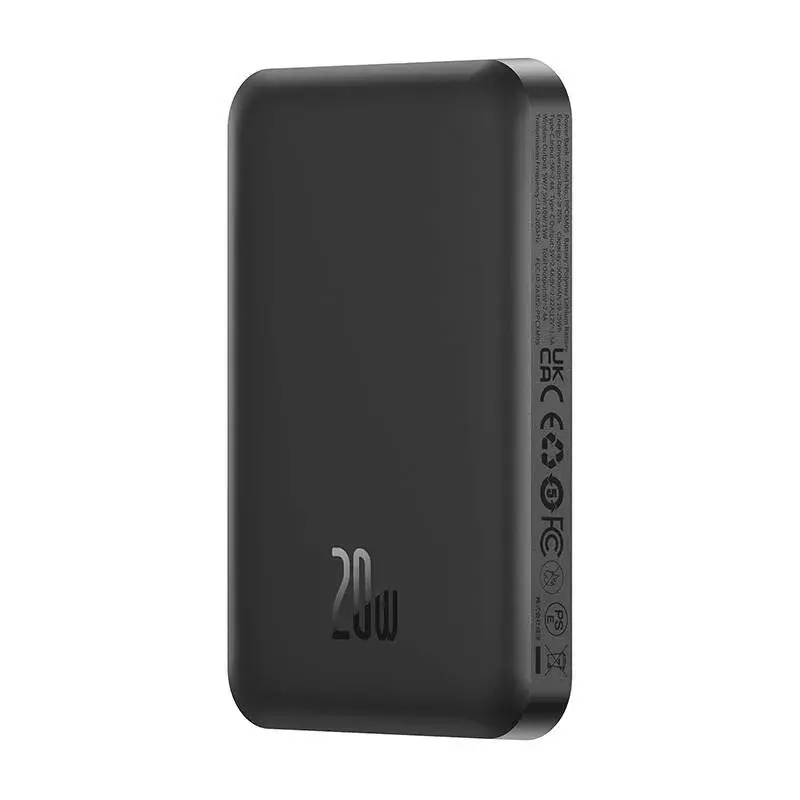 Magnetische Mini-Powerbank Baseus 5000mAh 20W (schwarz)