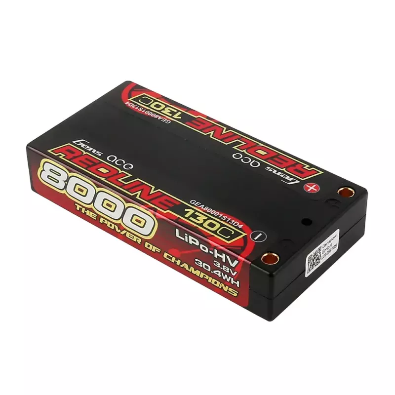 Batterie Gens ace GEA80001S13D4 Schwarz Hochleistung für RC-Modelle
