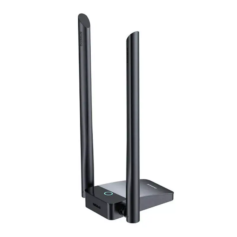 WLAN-Adapter Baseus FastJoy 1800 MBit/s schwarz – Dualband-USB-Netzwerkadapter