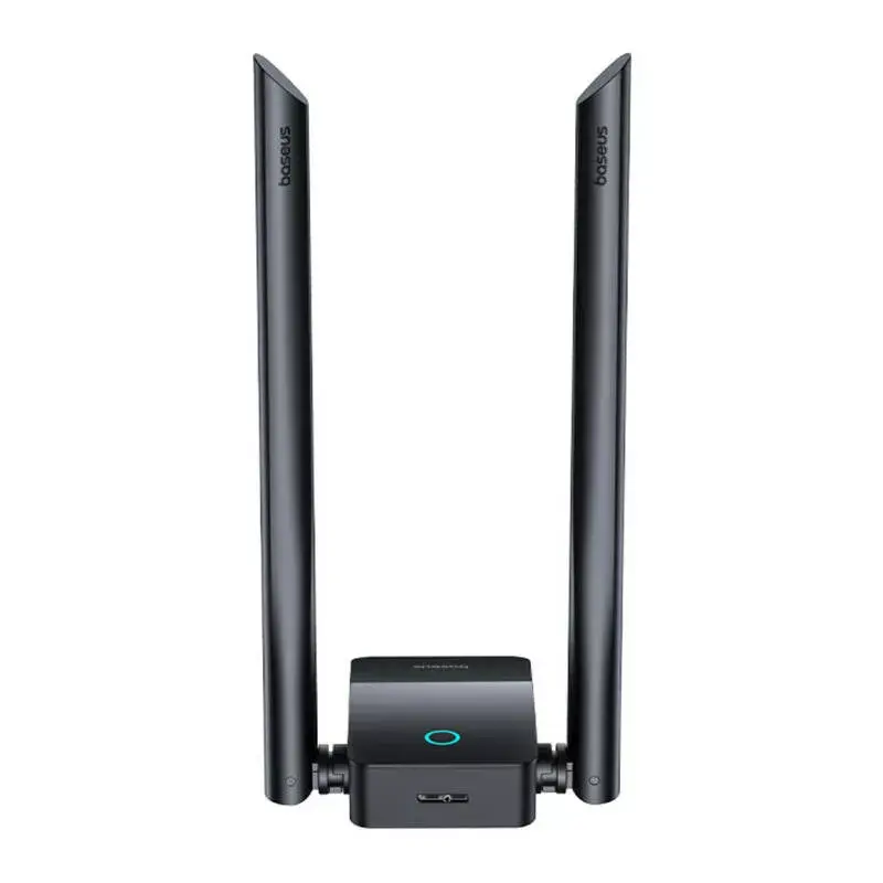 WLAN-Adapter Baseus FastJoy 1800 MBit/s schwarz – Dualband-USB-Netzwerkadapter