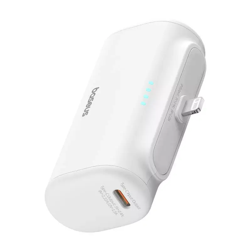 Powerbank OS-Baseus Compact IP 5000mAh 20W (weiß)