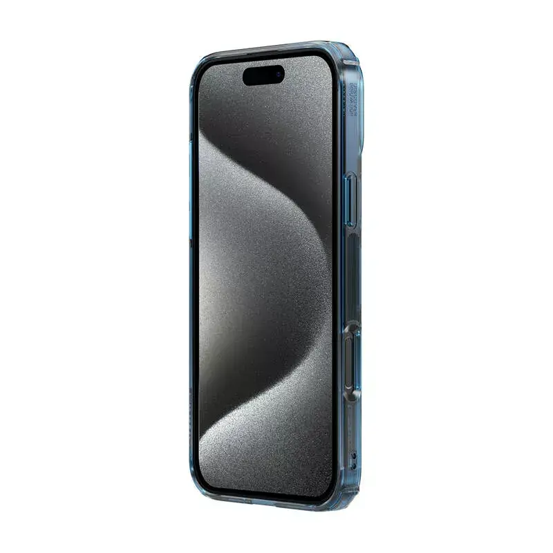 TPU Case Nillkin Nature für iPhone 16 Plus — Magnetisch, Blau, schlanke Schutzhülle