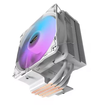 Luftkühler Darkflash Z4 Pro Mist Weiß — 120-mm-Lüfter, hydraulisches Lager, 200 W TDP, unterstützt AM5/AM4/LGA1700/1200/115x