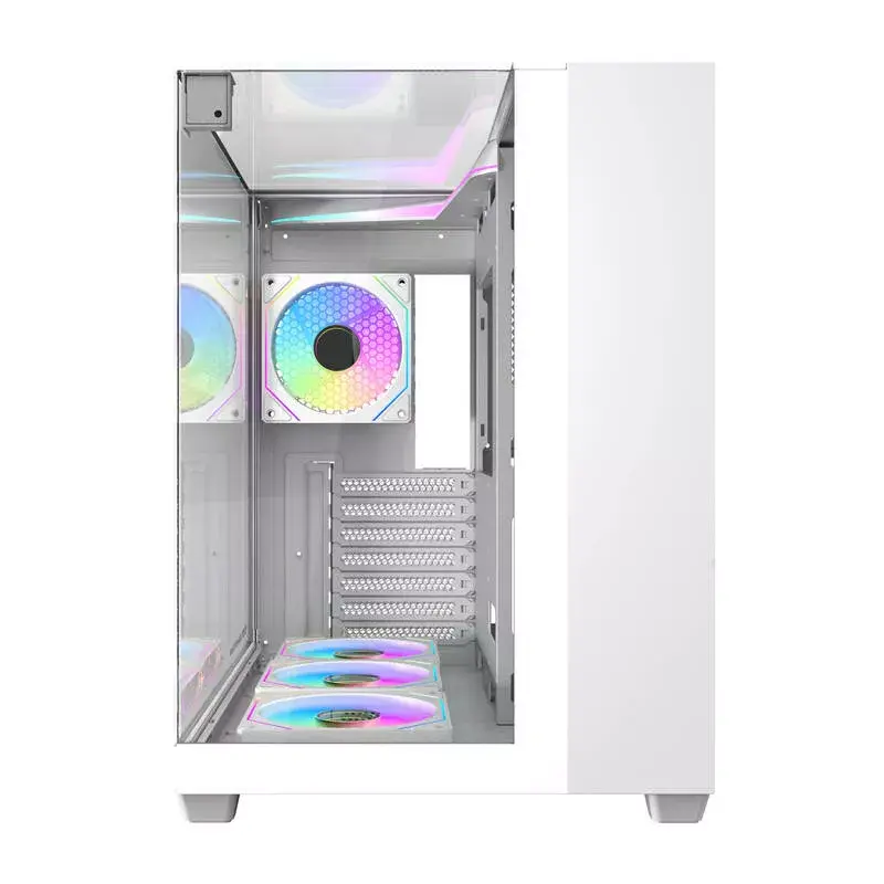 Darkflash TH285 Computergehäuse, ATX, weiß