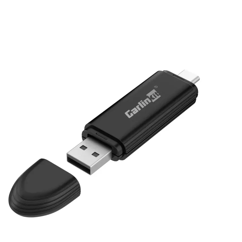 Carlinkit Auto-Medienempfänger MINI PRO — schwarz, 81,3×21×10,5 mm