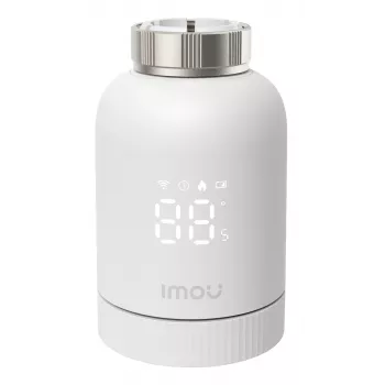 Digitales Thermostat Imou TRV1 Kit ZigBee Weiß Batteriebetrieben