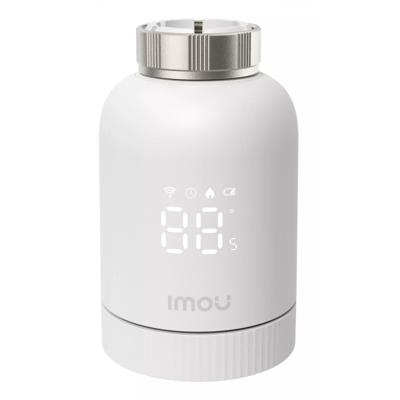 Digitales Thermostat Imou TRV1 Kit ZigBee Weiß Batteriebetrieben