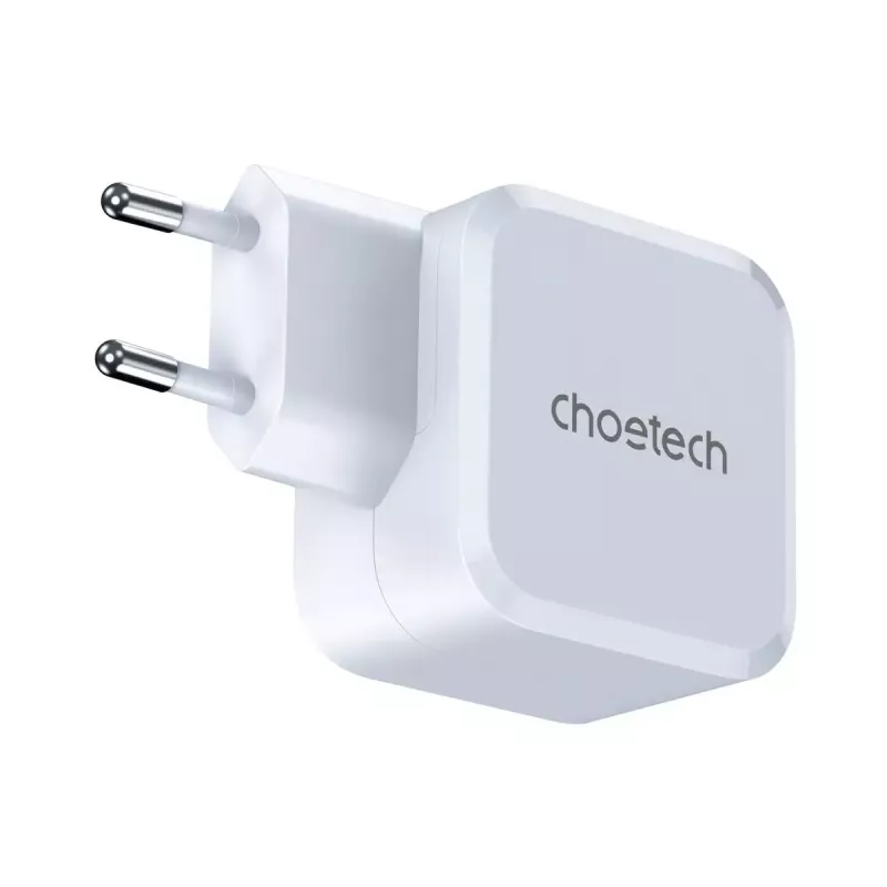 USB-C-Netzteil CHOETECH PD8007 45W EU Weiß – USB‑C PD 45W