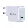 USB-C-Netzteil CHOETECH PD8007 45W EU Weiß – USB‑C PD 45W