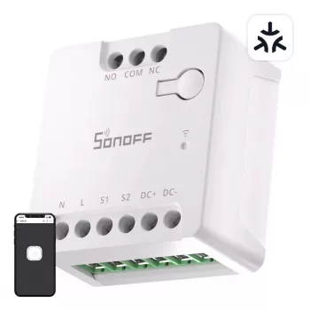 Smart-WLAN-Schalter Sonoff MINI-D AC/DC 12–48V potentialfreier Kontakt