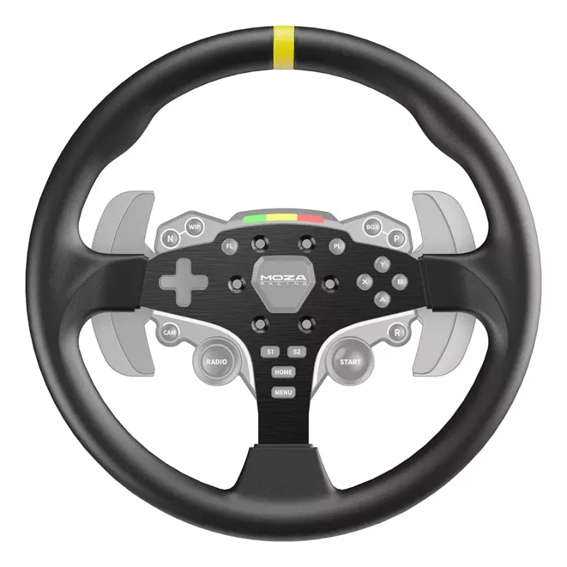 Racing wheel MOZA RS046 gaming controller accessory Schwarz PC