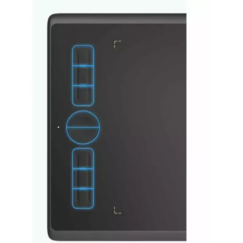 Grafiktablett HUION Inspiroy H580X — aktive Fläche 8,5×5,0 Zoll, 5080 LPI, 8192 Druckstufen, 8 programmierbare Tasten, USB-C