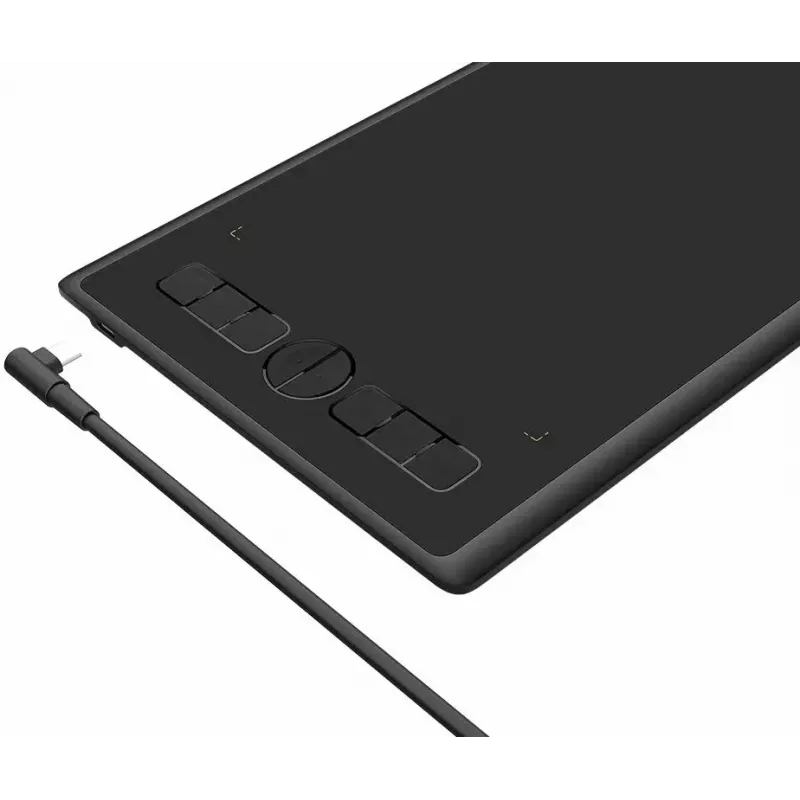 Grafiktablett HUION Inspiroy H580X — aktive Fläche 8,5×5,0 Zoll, 5080 LPI, 8192 Druckstufen, 8 programmierbare Tasten, USB-C