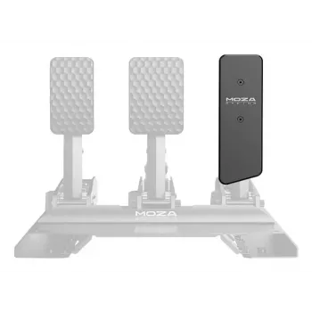 Pedal-Montageplatte Moza Racing CRP2 Aluminium Schwarz 60 mm x 185 mm