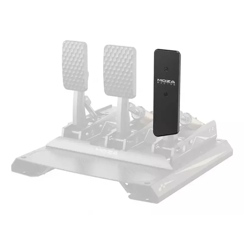 Pedal-Montageplatte Moza Racing CRP2 Aluminium Schwarz 60 mm x 185 mm