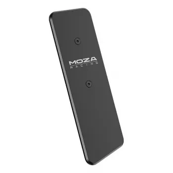 Pedal-Montageplatte Moza Racing CRP2 Aluminium Schwarz 60 mm x 185 mm