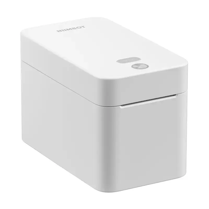 Etikettendrucker NIIMBOT K2 Weiß – tragbarer Bluetooth-Etikettendrucker, kompaktes Design