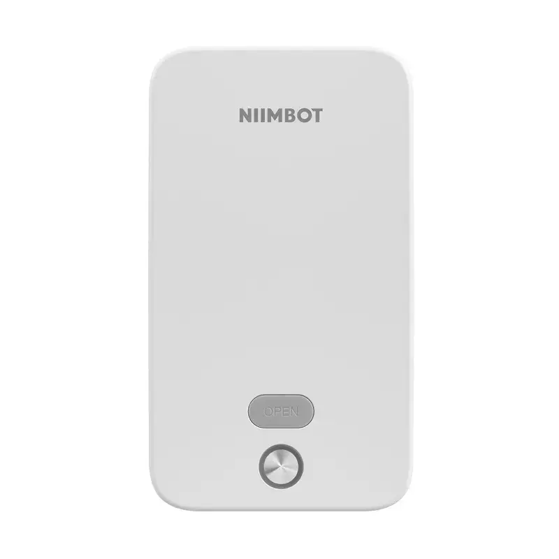 Etikettendrucker NIIMBOT K2 Weiß – tragbarer Bluetooth-Etikettendrucker, kompaktes Design
