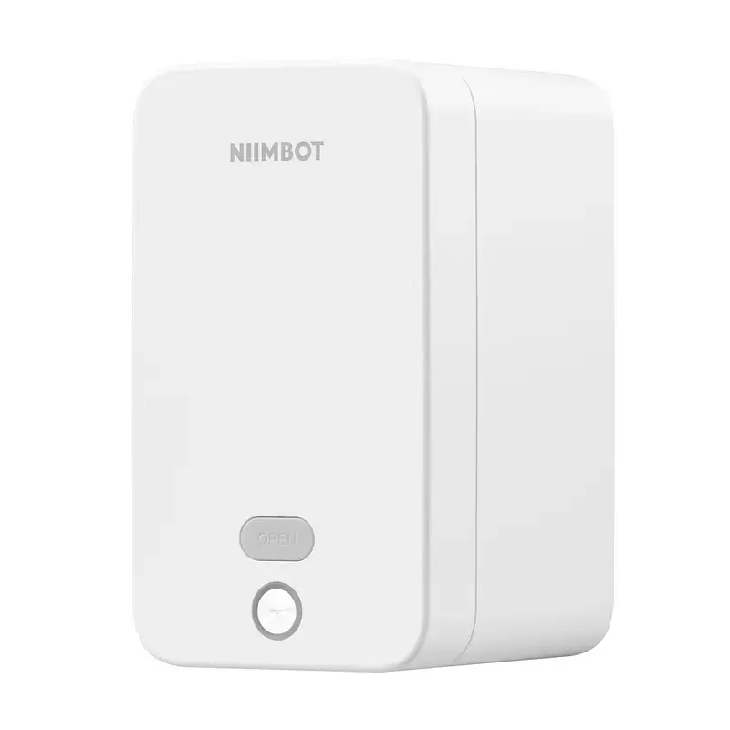 Etikettendrucker NIIMBOT K2 Weiß – tragbarer Bluetooth-Etikettendrucker, kompaktes Design