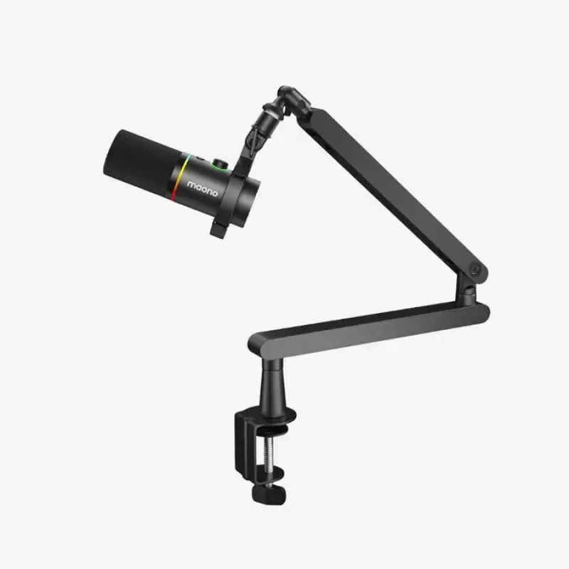 Podcast-Mikrofon MAONO PD200X Schwarz — kabelgebunden XLR/USB-C, Empfindlichkeit -52 dB, 40–16000 Hz