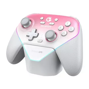 Wireless Controller GameSir SuperNova T4n Pro Pink — Bluetooth, ergonomisches Handheld-Design