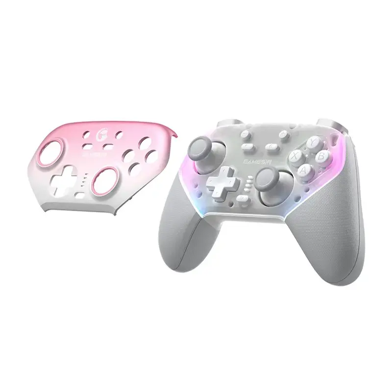 Wireless Controller GameSir SuperNova T4n Pro Pink — Bluetooth, ergonomisches Handheld-Design
