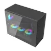 Computergehäuse Darkflash DB460M Micro ATX Schwarz