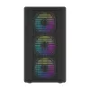 Computergehäuse Darkflash DB460M Micro ATX Schwarz