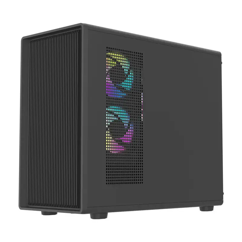 Computergehäuse Darkflash DB460M Micro ATX Schwarz