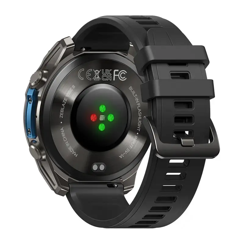 Smartwatch Zeblaze Vibe 8 Abyss Schwarz mit Herzfrequenzmesser, wasserdicht