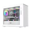 Computergehäuse Darkflash DB460M Micro ATX Weiß