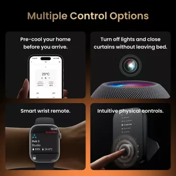 SwitchBot Hub 3 Smart-Home-Sender kabellos wandmontiert IR Wireless W7202100