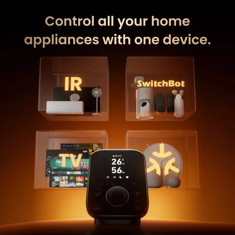 SwitchBot Hub 3 Smart-Home-Sender kabellos wandmontiert IR Wireless W7202100