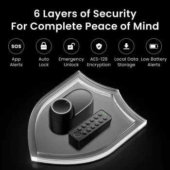Smart Lock SwitchBot W5600000 mit Fernzugriff und Sicherheitsfunktionen