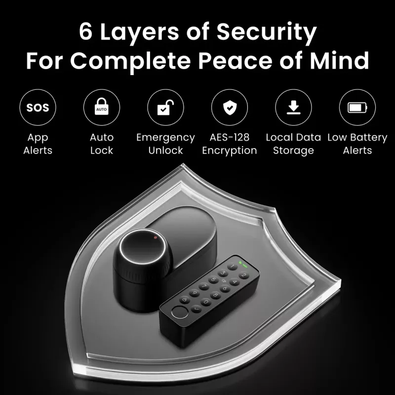 Smart Lock SwitchBot W5600000 mit Fernzugriff und Sicherheitsfunktionen