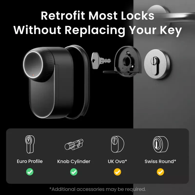 Smart Lock SwitchBot W5600000 mit Fernzugriff und Sicherheitsfunktionen