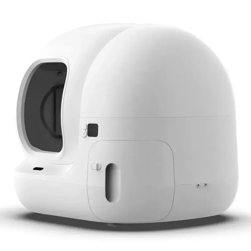 Selbstreinigende Katzentoilette PETKIT PURA MAX 2 — Weiß, automatische Reinigung
