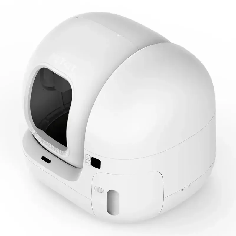 Selbstreinigende Katzentoilette PETKIT PURA MAX 2 — Weiß, automatische Reinigung